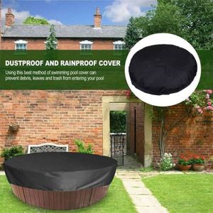 Housse De Protection Pour Piscine Carrée Extérieure - Étanche Et Anti-UV - Taille 244x244x90 Cm Argenté - Pour Jardin Et Terrasse