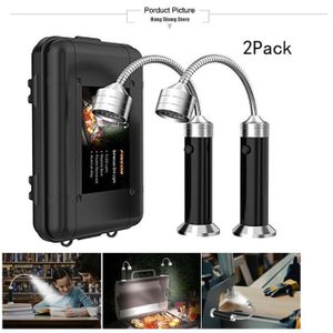 Lampe de poche Flexible 9 LED Base Aimant Travail Lumière BBQ Barbecue
