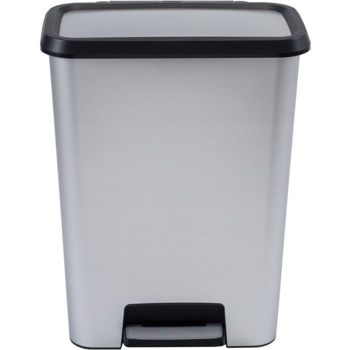 Poubelle à Pédale Curver Compatta - Capacité 30L, Dimensions 47.5x29x63 Cm - Neuf En Emballage