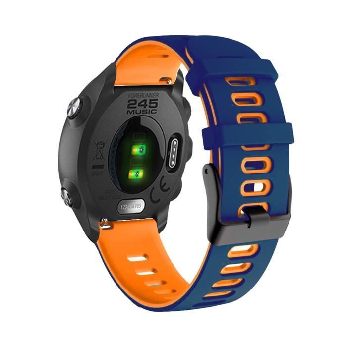 Bracelet silicone Garmin Vivoactive 3 (orange) 