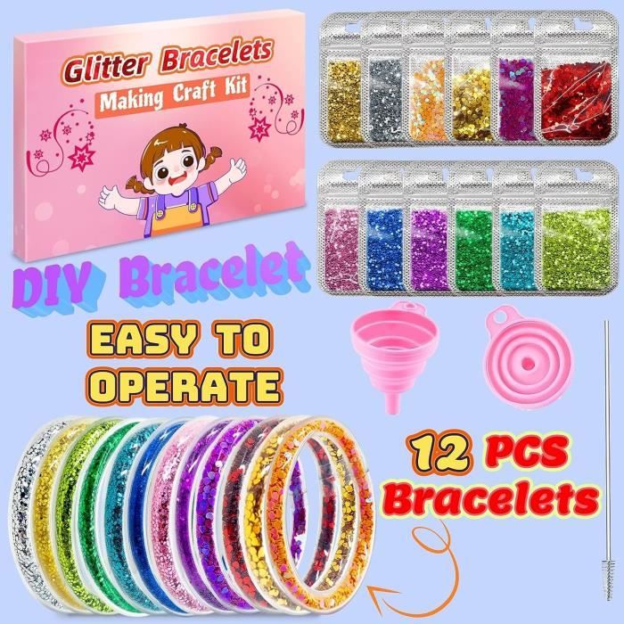 Kit de fabrication de bracelet d'amitié pour les filles, kits d