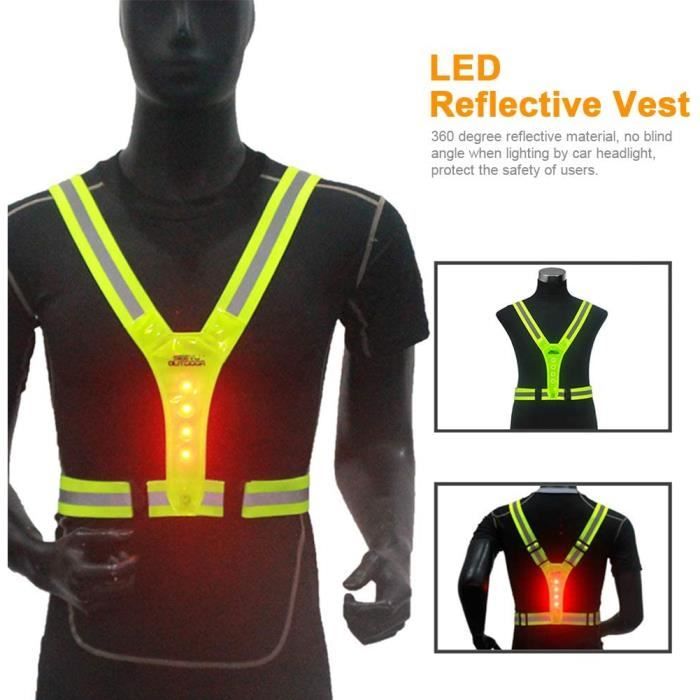 Safety running vest on sale