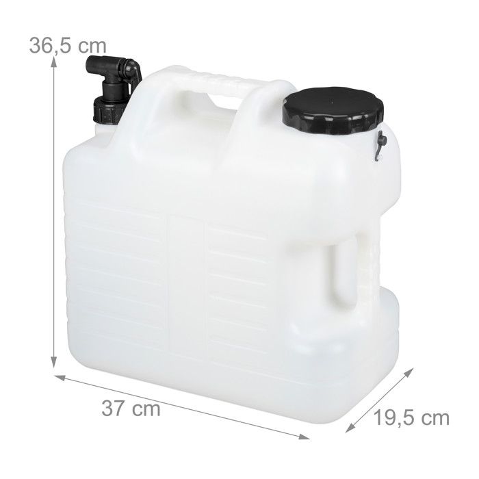 Relaxdays Square Foldable Jerry Can Set of 4 Camping Festival Holiday Relaxdays Square Foldable Jerry Can Set of 4 Camping Festival Holiday