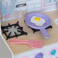 KidKraft - Cuisine en bois pour enfant Dreamy Delights, avec 4 accessoires inclus dont four et micro-onde - EZ Kraft-4
