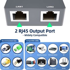 Adaptateur Ethernet Starlink - Neuf, Connecteur RJ45