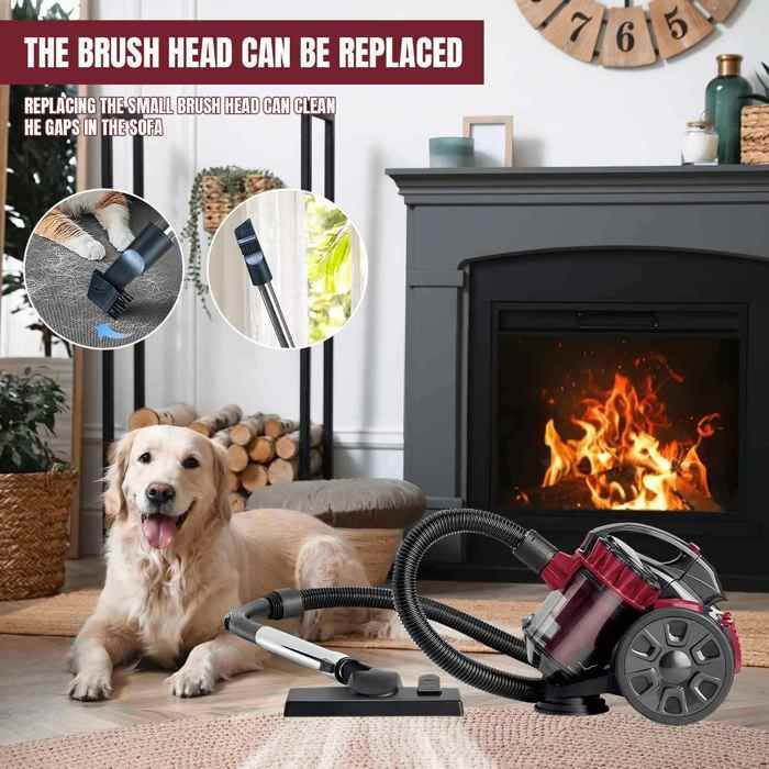 Aspirateur sans sac 2600 W, Aspirateur 1.5L, filtration multicyclonique — free download