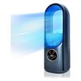 Climatiseur chambre camping, refroidissement/humidification 3 modes 6 vitesses, bleu