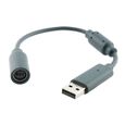 Cable Adaptateur USB Femelle Compatible pour Manette Xbox 360 Filaire-0