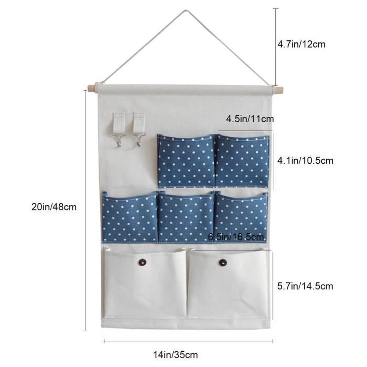 Ameublement Et Decoration Rangements Rodschinson Com Pink Mreechan Sac De Rangement Suspendu Sac De Rangement A Suspendre A 7 Poches Organisateur Mural En Tissu Pochette De Rangement Pour Bebe Placard Armoire Chambre Avec 2