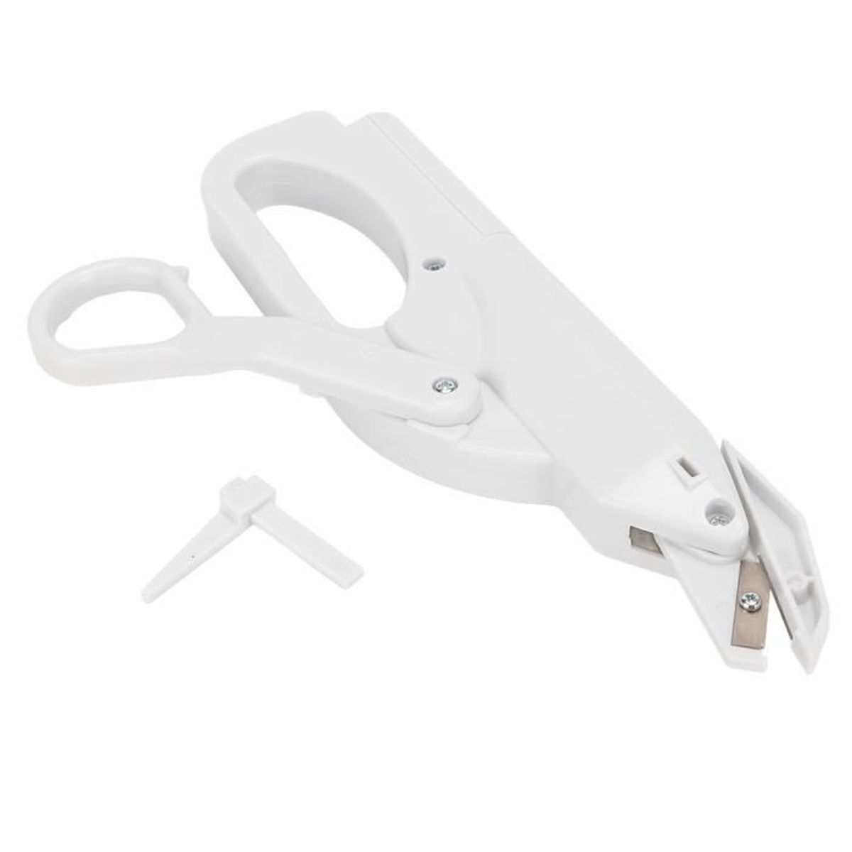 Ciseaux De Poche En Forme De Stylo - Double Fonction Ciseaux & Coupe-Papier - Design Pliable Sécurisé - Rose
