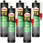 HENKEL Colle de montage - Pattex - Fix Decor 5x380g - intérieur bois plâtre céramique étanche souple