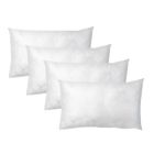 LES NOUVEAUX TEXTILES LNT France Lot de 4 Coussins de Garnissage, 50 x 30 cm, Ultra Gonflant, Coussin Canapé, Coussin à Recouvrir, Rembourrage Coussins