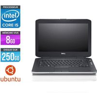 Pc portable Dell E5430 - i5 - 8Go - 250Go HDD - Ubuntu - Linux