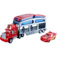 Cars disney pixar - transporteur mack rouge, sons et lumieres - petite  voiture camion - des 3 ans MATGYK60 - Conforama