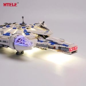 ASSEMBLAGE CONSTRUCTION Kit de lumières LED pour faucon millenium LEGO sta