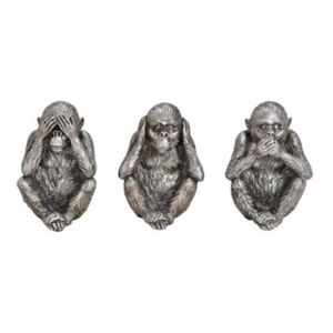 Ne D/éplacez Pas Les Singes Figurines R/éSine Home Decor Cadeau Mini Desktop Crafts Ne Dites Pas Les Quatre Singes Sages Ne Regardez Pas N/écoutez Pas