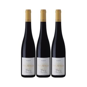 VIN ROUGE Alsace Pinot Noir Weingarten Rouge 2019 - Lot de 3