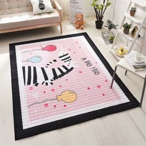 Tapis De D/écor /à La Maison De No/ël,E,140cm Grand Tapis Multicolore d/Éveil et Tapisserie de Jeu pour Naissance B/éb/é Enfant,Est Facile /à Nettoyer des Taches