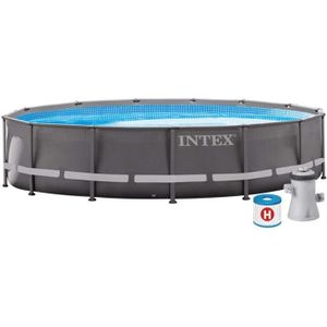 piscine tubulaire intex 4m57 x 1m22 cdiscount