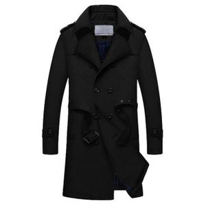 Homme Vêtements Manteaux Manteaux longs et manteaux dhiver Coat Matíníque pour homme en coloris Noir 