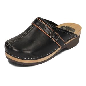 Chaussures suedoise semelle bois shop