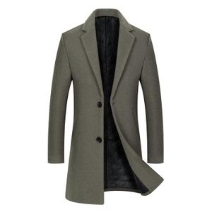 Manteau ultra long best sale homme