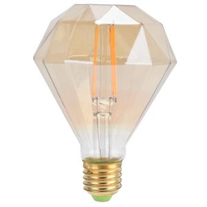 AMPOULE - LED SALALIS Ampoule de lampe Ampoule LED E27 4W, lampe à Filament décorative Vintage pour lustre, applique murale, deco halogene Or