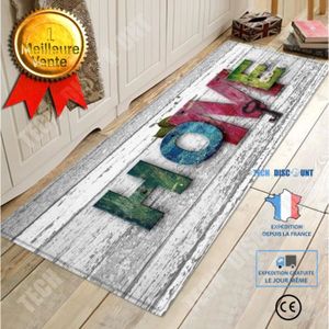 Tapis cuisine absorbant LA MENAGERE : le tapis de 64x80 cm à Prix