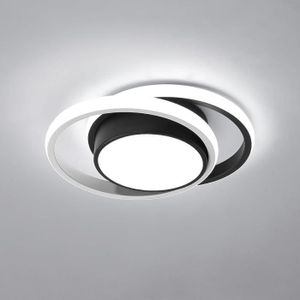 PLAFONNIER Plafonnier LED, plafonnier rond 32W, plafonnier moderne pour couloir chambre salle de bain cuisine salon, blanc froid 6500K, [D1360]