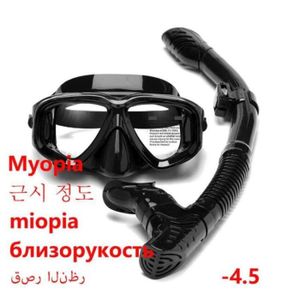 MASQUE DE PLONGÉE CO24059-MASQUE DE PLONGEE. masque de plongée pour adultes. ensemble de tuba Anti éclatement. lentilles Anti buée pour la myopie. r