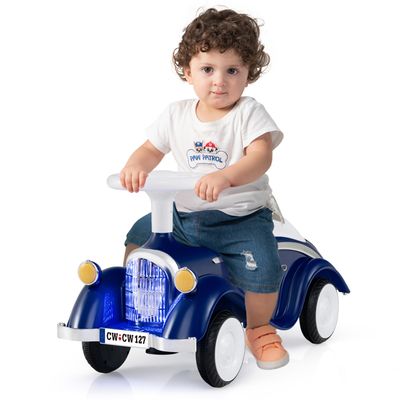Porteur Enfant 1,5-3 Ans avec Thèmes Police, Stockage sous Siège et