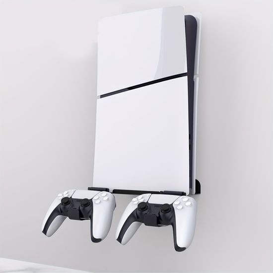 Support mural pour PS5 Slim,Analyste de support vertical pour PS5,Console Slim et acpour PS5
