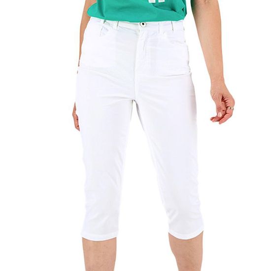 Couturist Pantacourts Femme De Couleur Blanc 1952556-blanc0