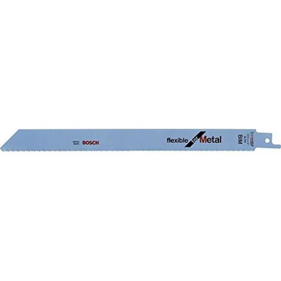 Lame De Scie Sabre Bosch Pour Métaux : Tôles 3–8 Mm, Tubes 10–175 Mm, 228 Mm - 3