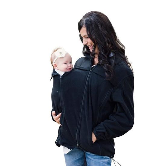 Veste polaire hot sale porte bébé