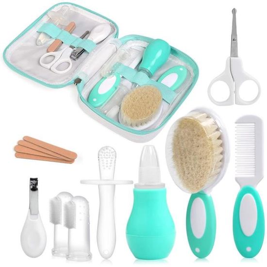 Newstyle Trousse De Soin Bebe Set 12 Pcs Kit De Soin Bebe Ensemble Infirmiere Nouveau Ne Bebe Clou Cheveux Soins De Sante Des Gamins Cdiscount Puericulture Eveil Bebe