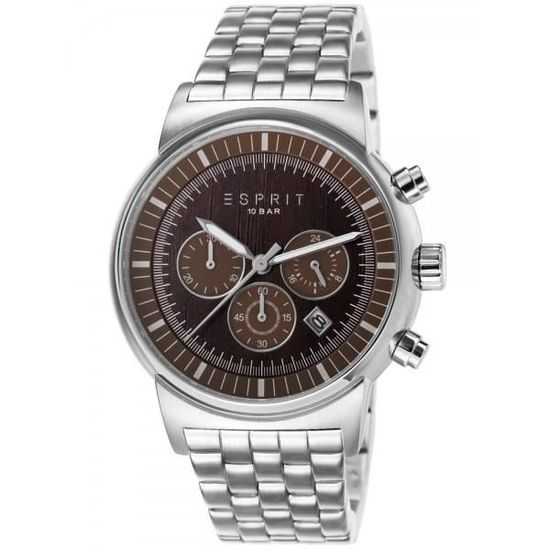 Esprit Woodward ES106851005 argent brun Homme C