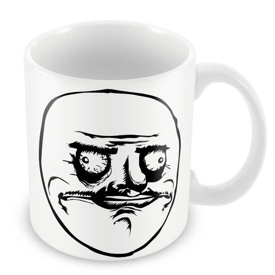 Mug Me Gusta Meme Face Internet Troll Fun Cdiscount Maison Mug Me Gusta Meme Face Internet Troll Fun Cdiscount Maison