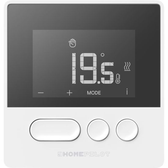 Sonde De Température HomePilot - Pour Thermostat Connecté Premium - Câble 3 Mètres - Limiteur De Température Pour Plancher Chauffant - 6