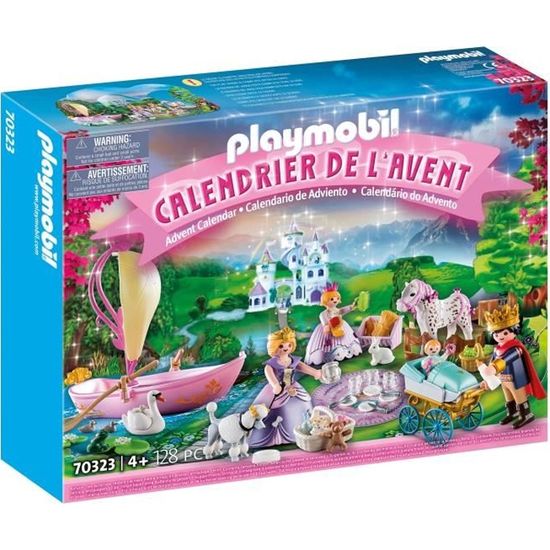 PLAYMOBIL - 70323 - Calendrier de l'Avent "Pique-Nique Royal"