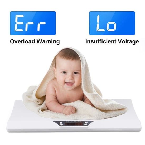Balance Bébé Et Animaux 10kg - Pèse-Nourriture Digital - Plateau Sécurisé - Précision 1g