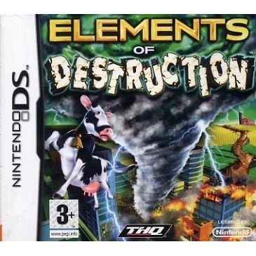 Thq Element Of Destruction / Jeu Console Nintendo Ds