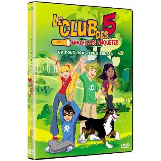 Disney Le Club Des 5 Dvd Nouvelles Enquetes Saison 1 Partie 2 Un Pour Tous Tous Pour 5 En Dvd Dessin Anime Pas Cher Cdiscount