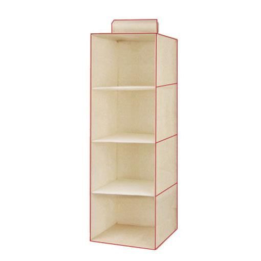 Rangement suspendu pour armoire 4 niveaux - Acomoda Textil.