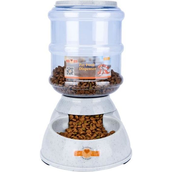 ePeTop Automatiques Distributeur de Nourriture pour Chat et Chien 3.5L