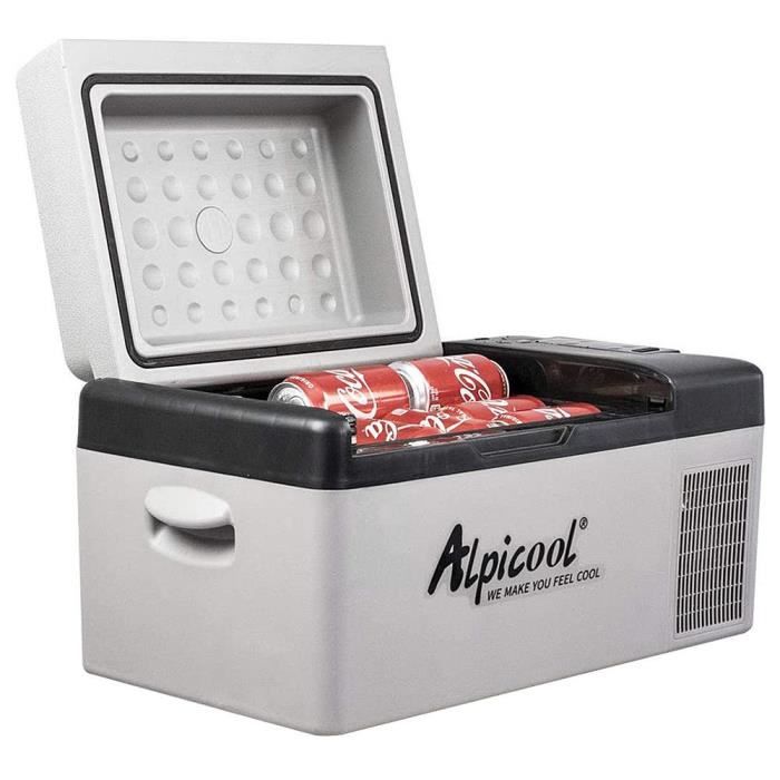 Alpicool C20 Compresseur Réfrigération Voiture Réfrigérateur- Noir