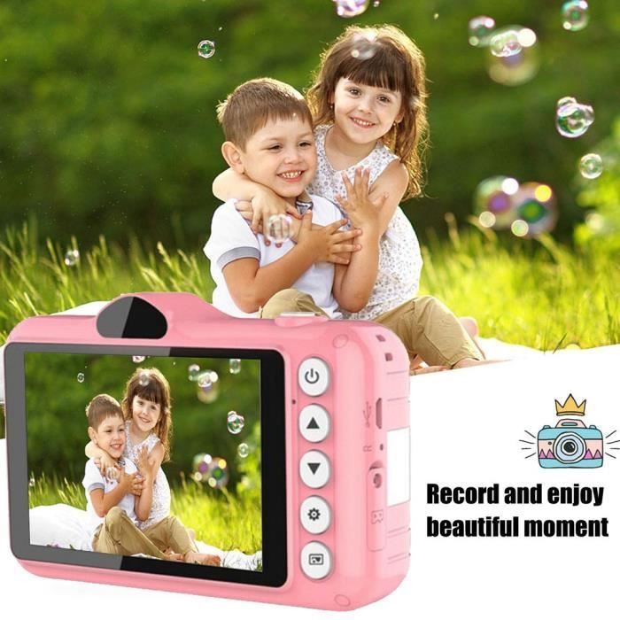 【Caméra enfant】Appareil photo numérique pour enfants pour enfants Cadeaux Appareil photo pour enfants de 3 à 10 ans avec écran de