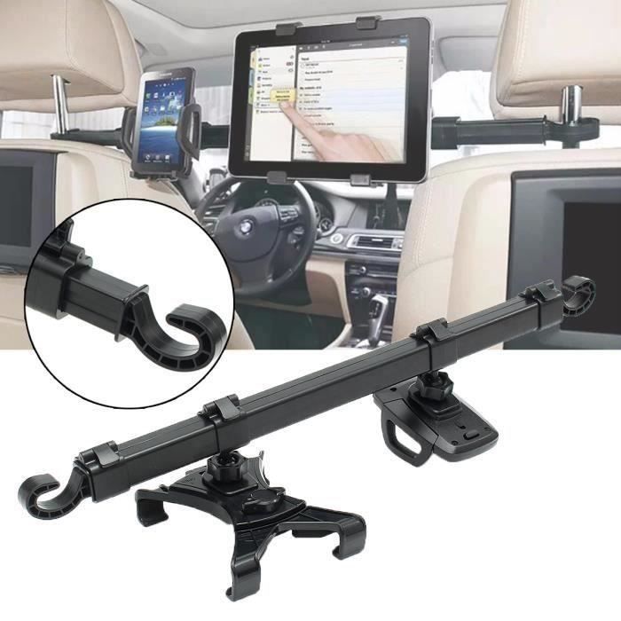 360° Support Rotation Télescopique Appui-Tête Porte Tablette Phone Voiture Auto Voyage My17134