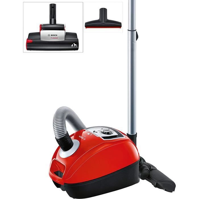 ASPIRATEUR TRAINEAU Bosch BGL4ZOOO GL40 Zoo'o Aspirateur avec Sac, ramassage Maximal des Poils d'animaux, kit d'accessoires An261