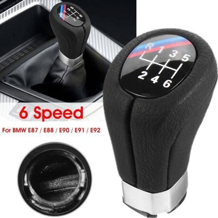 Pommeau Changement de Vitesse Pour BMW 1 3 Series E81 E82 E87 E87 LCI E90 E91 E92 6-Vitesse Wir73
